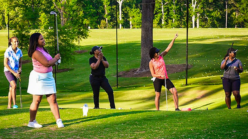 Black Girls Golf League Launches with Spark!